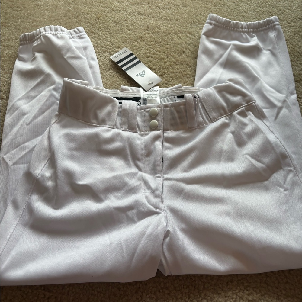 White Women’s Softball Pants